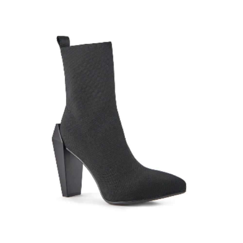 United Nude Gem Sock Hi Black Sculptural Heel Boot | Size 39 (US 8.5) | Like New